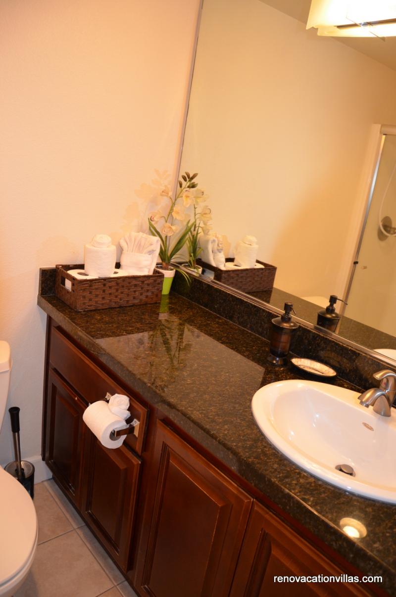 Bath granite counter top