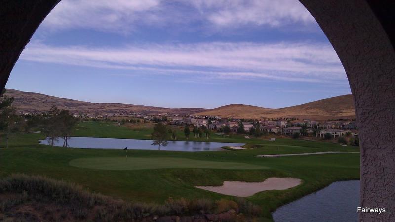 Golf View from Patio